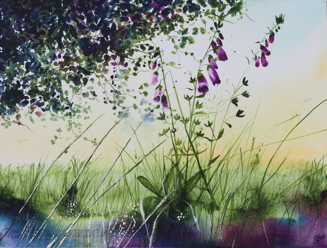 'Foxglove Love' Giclée Fine Art Prints