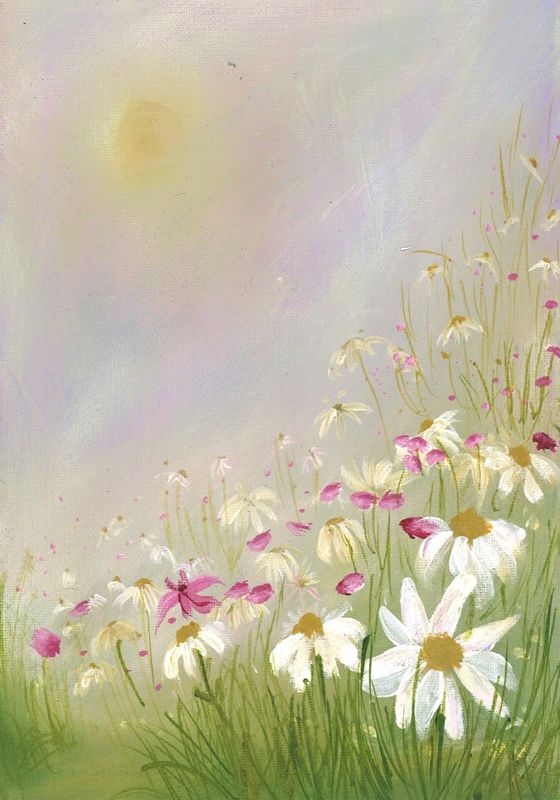 'Hazy Daisies' Giclée Fine Art Prints